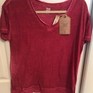 True Craft t-shirt pink NWT